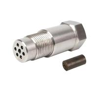 OEXRIGRU Sonde Lambda connecteur Adaptateur Connecteur Filtre D'espacement Capteur D'oxygène avec Convertisseur Capteur D'O2 Ternaire Catalytique Oxygène M18 X 15 H9Q1 Capteur Lambda