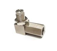 OEXRIGRU Sonde Lambda connecteur Adaptateur D'espacement Capteur D'oxygène O2 Bouchon Convertisseur Catalytique, Fixation Voyant Contrôle du Moteur, Capteur D'oxygène O2 Capteur Lambda(90 Degrees)