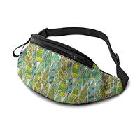 of Christmas Trees Casual Fanny Taille Pack Sac Réglable Léger Sport Ceinture Taille Sac pour Sports Course À Pied Randonnée Vélo Marche