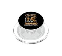 of Course I Talk to My German Shepherd Who Else Can I Trust PopSockets PopGrip pour MagSafe