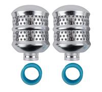 of Garden Tape Gardens 10 x 15 x 8 cm Doux pour les pelouses en aluminium 4 pièces - Arroseur brut avec filtre à tremper pour plantes en boule délicate