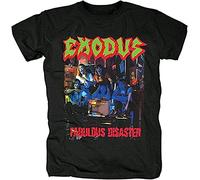 of Rare! Exodus Fabulous Disaster Short Sleeve Black Unisex S-234Xl Personalised t Shirt UK 1A345 T-Shirts à Manches Courtes(Large)