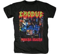 of Rare! Exodus Fabulous Disaster Short Sleeve Black Unisex S-234Xl Womens Men t Shirts 1A345 Manches Courtes(3X-Large)