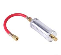 OF003 Kit de charge CA en alliage d'aluminium haute pression pour recharge efficace d'agent de refroidissement et ajout d'huile de congélation dans la réparation de climatisation automobile (OF003