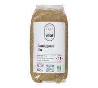 OFAL - Boulgour Fin Prêt à Cuisiner, Texture Légère et Saveur Naturelle (Paquet 500g) - lot de 4 - Vendu par Lot