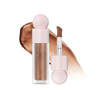 Ofanyia Liquid Highlighter Makeup, Silky Smooth Shimmer Liquid Face Highlighter, Waterproof Long-lasting Natural Glow Highlighter Bronzer for Face Cheekbone Body Glitter Makeup (04# Candlelight)