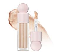 Ofanyia Liquid Highlighter Makeup, Silky Smooth Shimmer Liquid Face Highlighter, Waterproof Long-lasting Natural Glow Highlighter Bronzer for Face Cheekbone Body Glitter Makeup (02# Starlight)