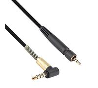 OFC Fil tressé en Cuivre sans Oxygène pour Casque de Jeu, Cordon Haute fidélité pour PC37X GSP350 51,1 Pouces Noir (Version téléphone)