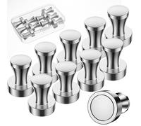OFCIIN 10 Pièces Aimants Puissants, Petit Aimants Néodyme Super Puissant 16 X 20 mm, pour Aimant Frigo, Tableau Magnétique, Photos, Note Collante