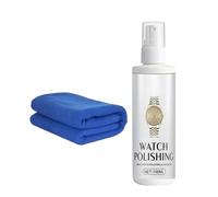 Ofcwoa Kit de nettoyage de montres pour bijoux, outils pour enlever les taches d'anneaux, pour les amateurs, les professionnels, les collectionneurs, les femmes, les hommes, la maison, l'atelier, les