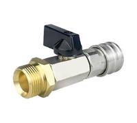 Ofcwoa Raccord rapide pour nettoyeur haute pression - Robuste - M22 - 14 mm - Connexions automatiques - Raccords de nettoyeur haute pression - Pour lavage de voiture, extérieur, maison, robinet