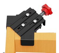 Ofcwoa Virole à angle droit, mâchoires réglables, version lourde, pinces en bois, pour cadre photo, armoire en bois, tiroir, table, à onglet, fête des pères, cadeau pour homme