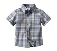 ofeirhz Hauts pour petits garçons taille 5 T-shirt pour enfants imprimé animaux manches courtes col rond haut décontracté pour sortir ensemble adolescent garçon (A, 18-24 mois)