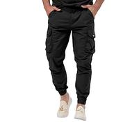 ofeirhz Pantalon de combat pour homme - Pantalon de travail droit et fin