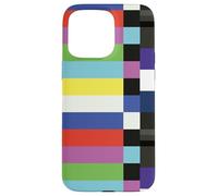 Off Air TV SMPTE Barres de Couleur années 90 80 cinéastes rétro Coque pour iPhone 15 Pro Max