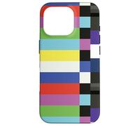 Off Air TV SMPTE Barres de Couleur années 90 80 cinéastes rétro Coque pour iPhone 16 Pro