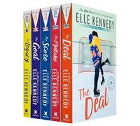 Off Campus Series 5 Books Collection Set (The Deal, Mistake, Score, Goal, Legacy) by Elle Kennedy