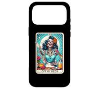 Off My Meds Unhinged Tarot Card Funny Graphic Coque pour iPhone 17 Pro Max