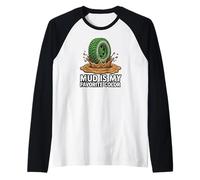 Off-Road 4x4 ATV Mud is My Favorite Color Manche Raglan