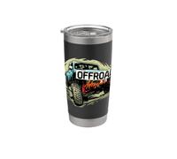 Off Road Adventure Monster Car Novelty Graphic Cool Designs Gobelet isotherme en acier inoxydable double paroi