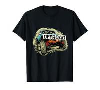Off Road Adventure Monster Car Novelty Graphic Cool Designs T-Shirt Graphique avec Valeur