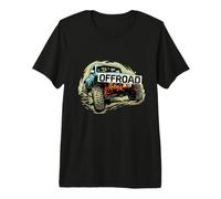 Off Road Adventure Monster Car Novelty Graphic Cool Designs T-Shirt Haut de Gamme