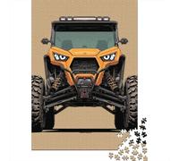 Off-Road Adventure Vehicle Puzzle 1000 Pieces Cadeau Unique Jeu Éducatif Défi Jouet À De Qualité Supérieure Peinture Art pour Adultes Et Enfants À Partir De 14 Ans 52x38cm/1000pcs