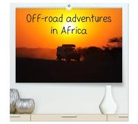 Off-road adventures in Africa (High Quality Premium Wall Calendar 2026 DIN A2 landscape),CALVENDO 12 Month Wall Calendar: Travelling in a Land Rover Defender