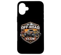 Off Road Club 4x4 Voiture Buggy Dirt Bike Propriétaire Groupe Offroad Coque pour iPhone 16 Plus
