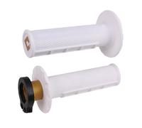 OFF ROAD HALF WAFFLE MX V2 LOCK-ON GRIP COLOUR WHITE