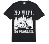 Off The Grid Débranchez Randonnée Camp Extérieur Pas de WiFi Pas de Problème Comfort Colors Adult Heavyweight T-Shirt