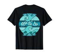 Off The Lip Muted Blue T-Shirt