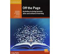 Off the Page: Activities to Bring Lessons Alive and Enhance Learning