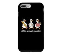 Off to Actively Monitor Teacher Testing Day Funny Goose Coque pour iPhone 7 Plus/8 Plus