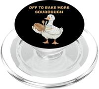 Off to Bake More Kit de Pain au levain Amusant PopSockets PopGrip pour MagSafe