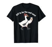 Off to Be The Cool Aunt Auntie Silly Goose Cool Aunts Funny T-Shirt