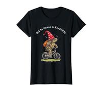 Off to Cause A Kerfuffle Amusant Tortue Équitation Vélo T-Shirt Graphique avec Valeur
