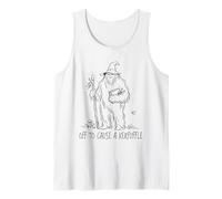 Off to Cause A Kerfuffle Wizard Bigfoot Funny Sasquatch Débardeur