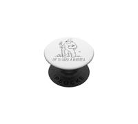 Off to Cause A Kerfuffle Wizard Bigfoot Funny Sasquatch PopSockets PopGrip Adhésif
