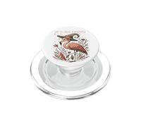 Off to Cause A Kerfuffle Wizarding Magic Funny Flamingo PopSockets PopGrip pour MagSafe
