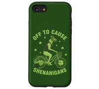 Off to Cause Shenanigans Great Dane St Patrick Day Coque pour iPhone SE (2020) / 7/8