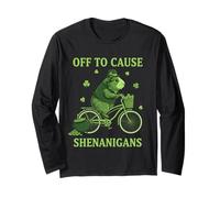 Off to Cause Shenanigans Guinée Cochon d'Inde St Patrick Day Manche Longue