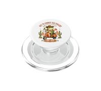 Off to Commit Dad Foolery Funny Western Frog on Scooter Meme PopSockets PopGrip pour MagSafe