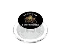 Off to Hoard Yarn and Cause A Kerfuffle Maman Tricoteuse PopSockets PopGrip pour MagSafe