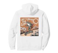 Off to Praise The Lord Frog Meme Funny Christian Faith Jesus Sweat à Capuche