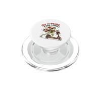 Off to Praise The Lord Frog Trottinette chrétienne de Noël PopSockets PopGrip pour MagSafe