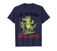 Off to Teach - Alligator - Trottinette pour Enseignant T-Shirt