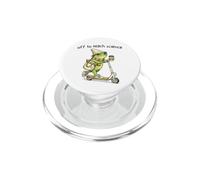 Off to Teach Science Funny Teacher Frog Back to School Humor PopSockets PopGrip pour MagSafe