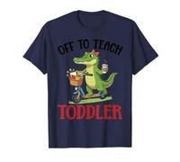 Off to Teach Trottinette Alligator pour Enfant T-Shirt