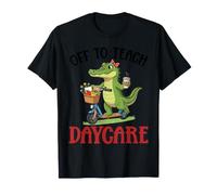 Off to Teach Trottinette Alligator pour Enseignant T-Shirt